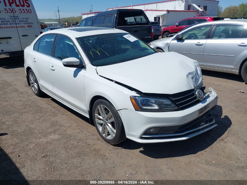 2015 VOLKSWAGEN JETTA 2.0L TDI SEL