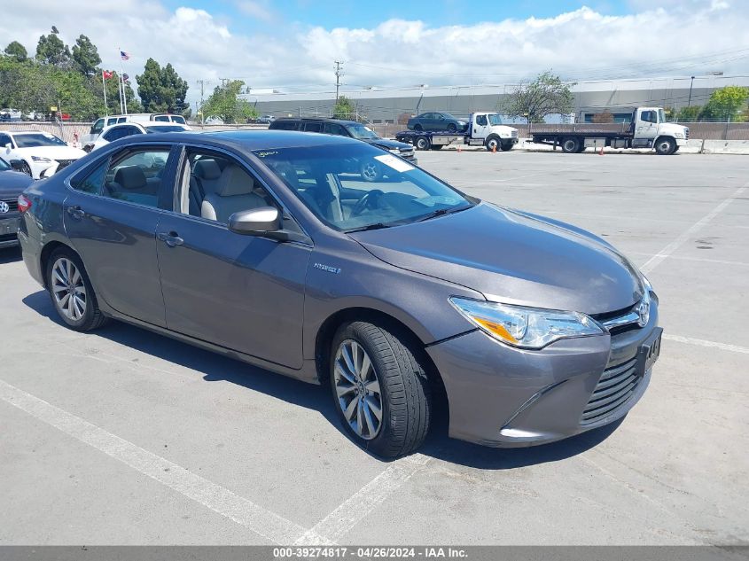 2016 TOYOTA CAMRY HYBRID XLE