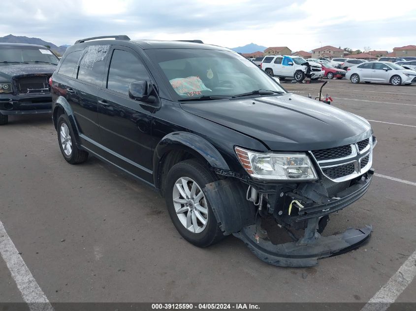 2018 DODGE JOURNEY SXT