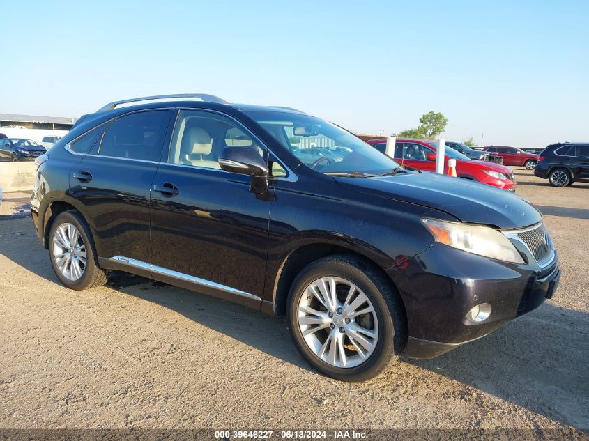 2012 LEXUS RX 450H 450