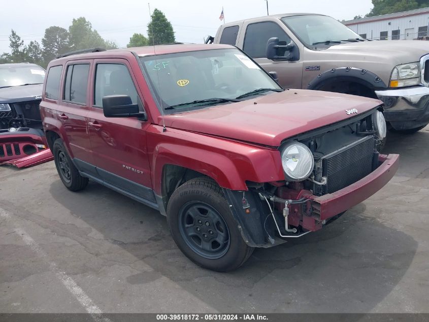 2016 JEEP PATRIOT SPORT