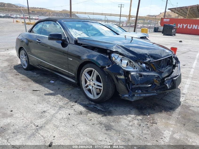 2012 MERCEDES-BENZ E 550