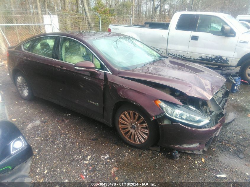 2013 FORD FUSION HYBRID SE