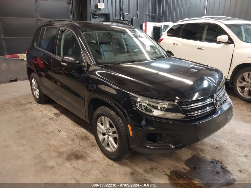 2017 VOLKSWAGEN TIGUAN 2.0T S