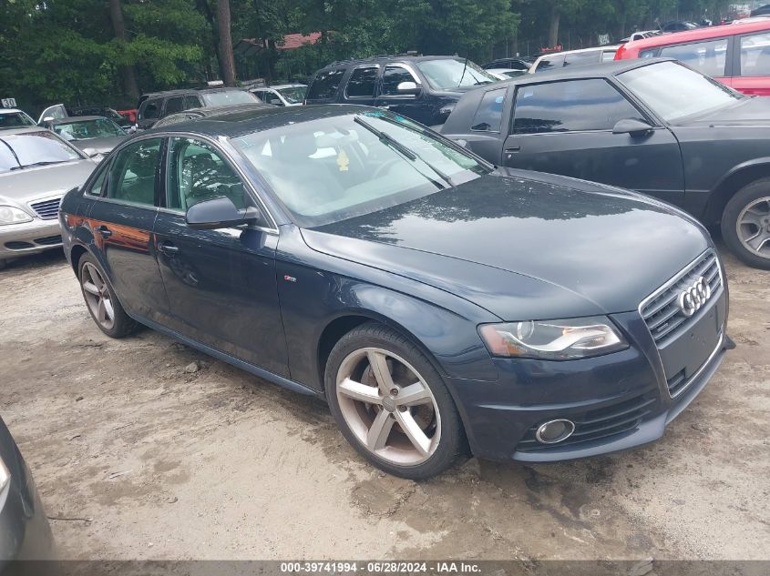 2012 AUDI A4 2.0T PREMIUM