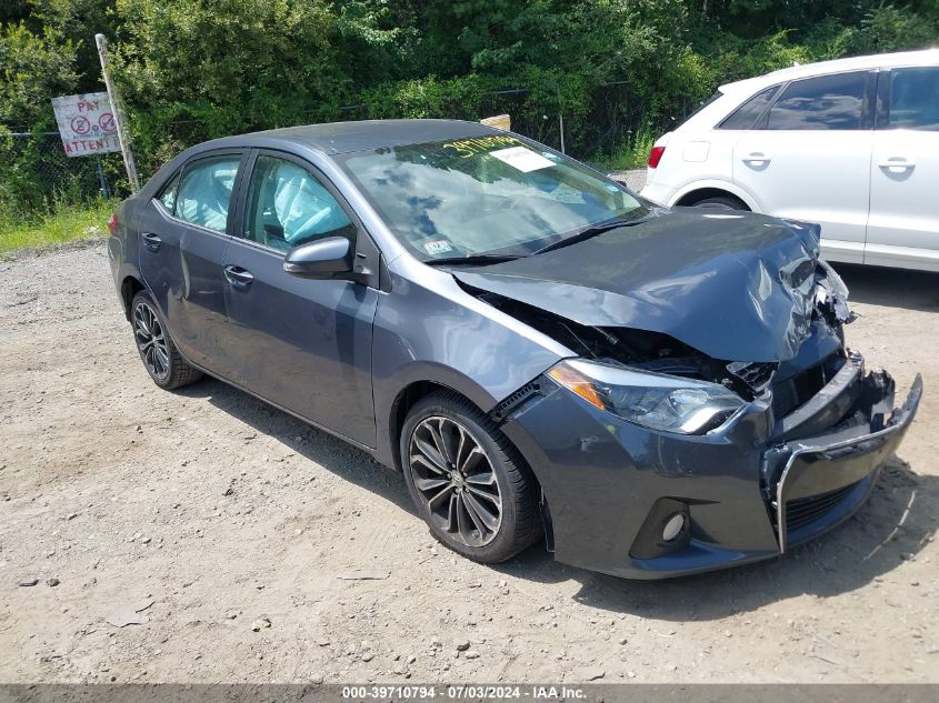 2014 TOYOTA COROLLA S PLUS