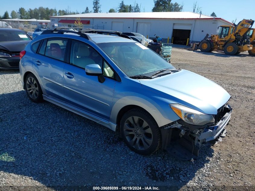 2012 SUBARU IMPREZA 2.0I SPORT LIMITED