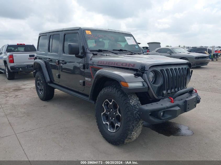 2020 JEEP WRANGLER UNLIMITED RUBICON RECON 4X4