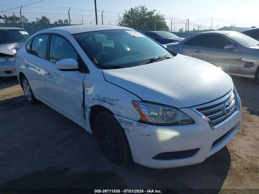 2013 NISSAN SENTRA S