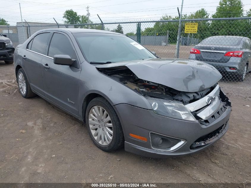 2012 FORD FUSION HYBRID