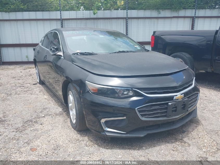 2017 CHEVROLET MALIBU LS