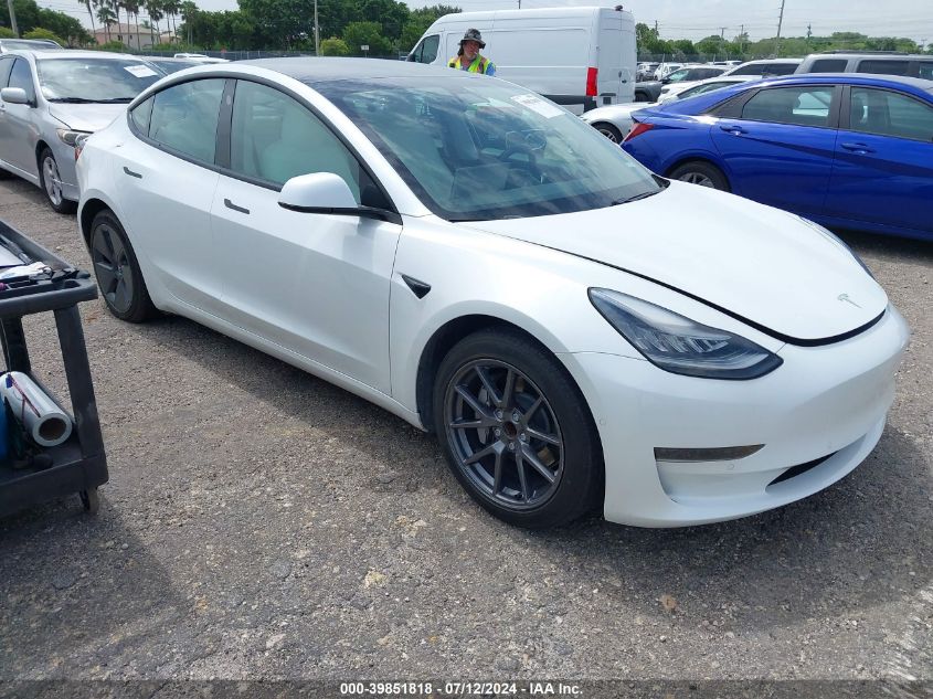 2021 TESLA MODEL 3