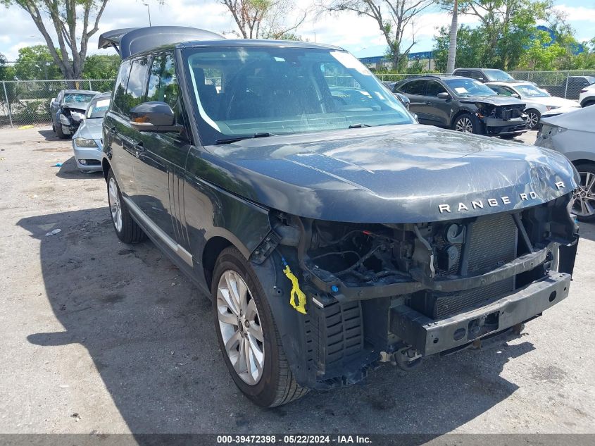 2013 LAND ROVER RANGE ROVER HSE