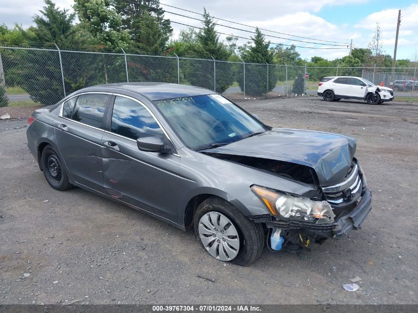 2012 HONDA ACCORD LX