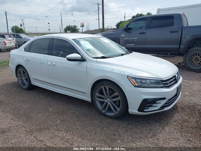 2016 VOLKSWAGEN PASSAT 1.8T R-LINE