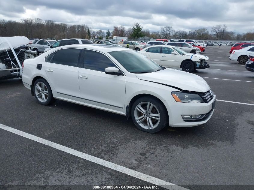 2013 VOLKSWAGEN PASSAT 2.0L TDI SE