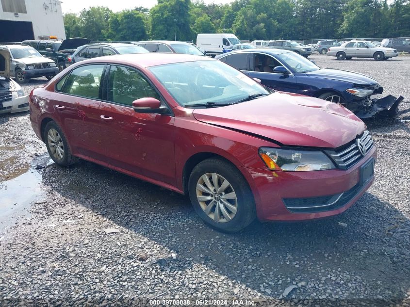 2015 VOLKSWAGEN PASSAT 1.8T WOLFSBURG EDITION