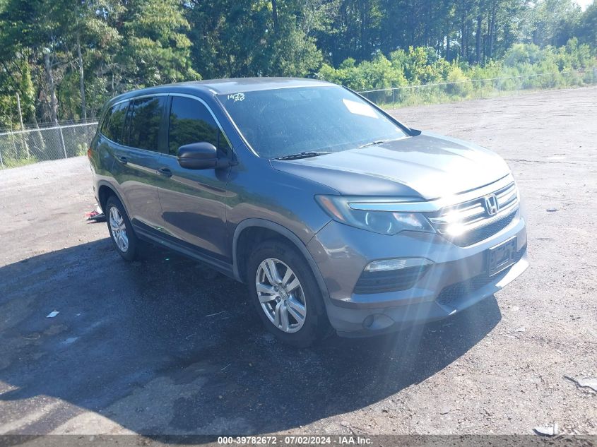 2016 HONDA PILOT LX