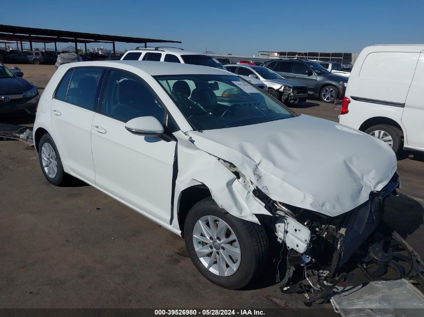 2017 VOLKSWAGEN GOLF TSI S 4-DOOR/TSI SE 4-DOOR/TSI SEL 4-DOOR/TSI WOLFSBURG EDITION 4-DOOR