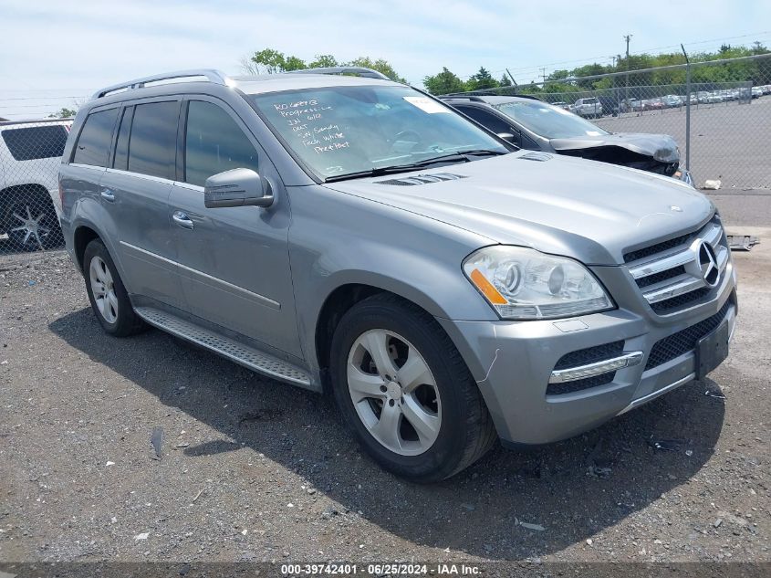 2012 MERCEDES-BENZ GL 450 4MATIC