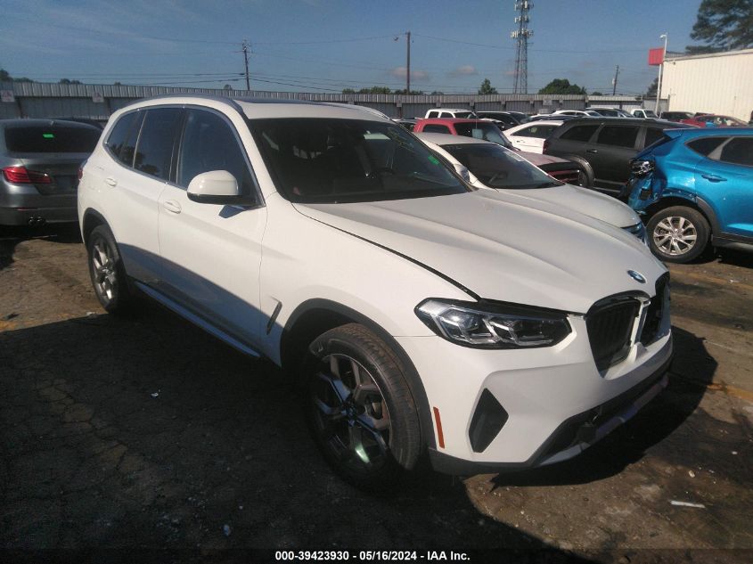 2022 BMW X3 SDRIVE30I