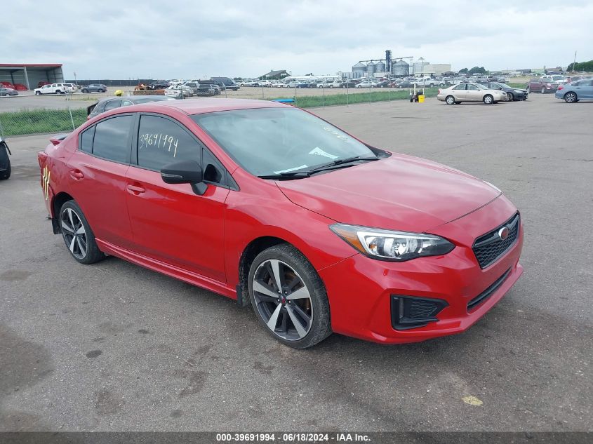 2019 SUBARU IMPREZA 2.0I SPORT