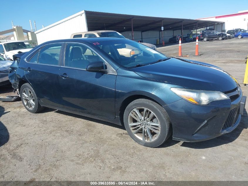 2016 TOYOTA CAMRY SE