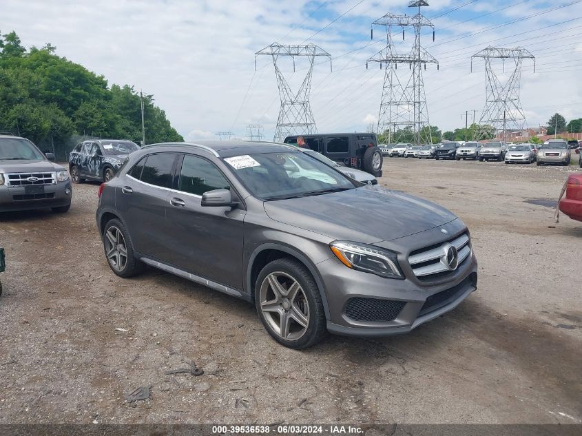 2015 MERCEDES-BENZ GLA 250 4MATIC