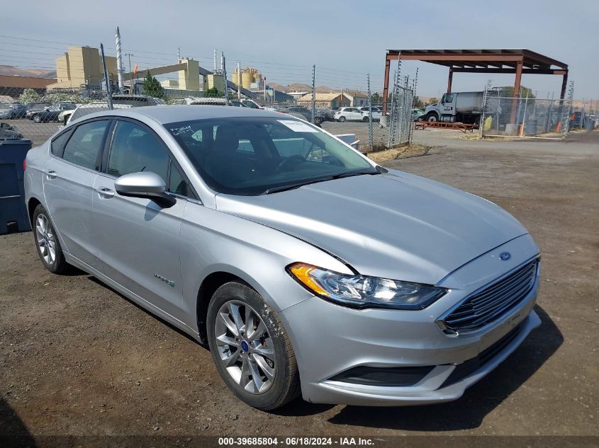 2017 FORD FUSION HYBRID S HYBRID