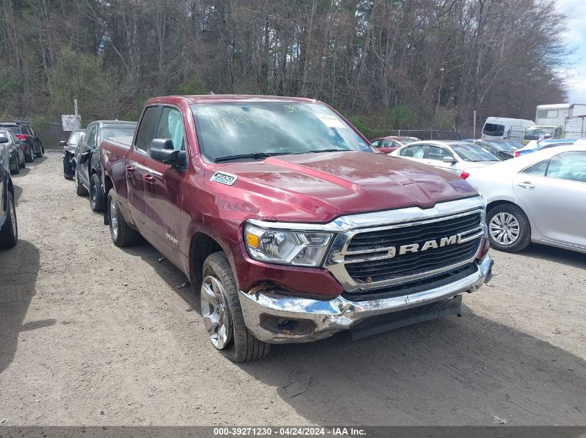 2021 RAM 1500 BIG HORN QUAD CAB 4X4 6'4 BOX