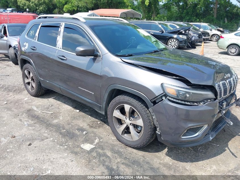 2019 JEEP CHEROKEE LIMITED 4X4