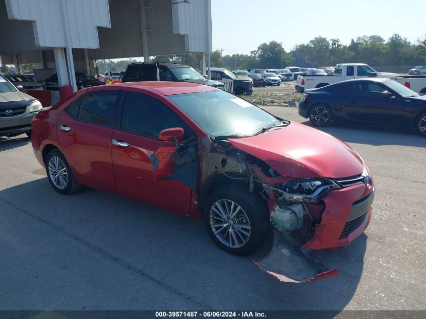 2015 TOYOTA COROLLA LE PLUS