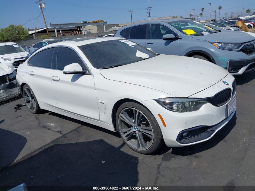 2018 BMW 430I GRAN COUPE