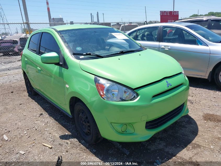 2015 MITSUBISHI MIRAGE DE/RF