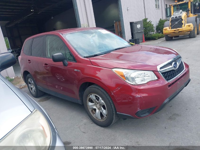 2015 SUBARU FORESTER 2.5I