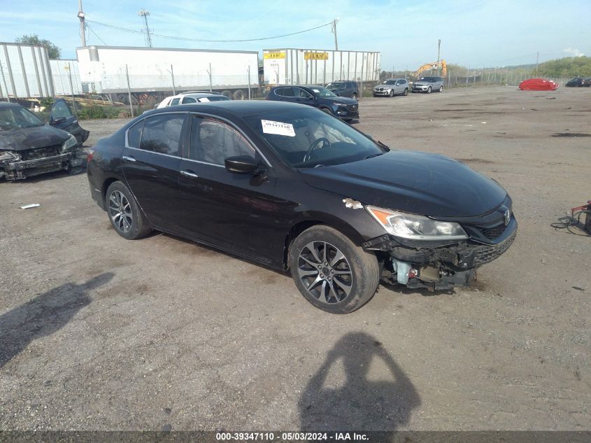 2016 HONDA ACCORD LX