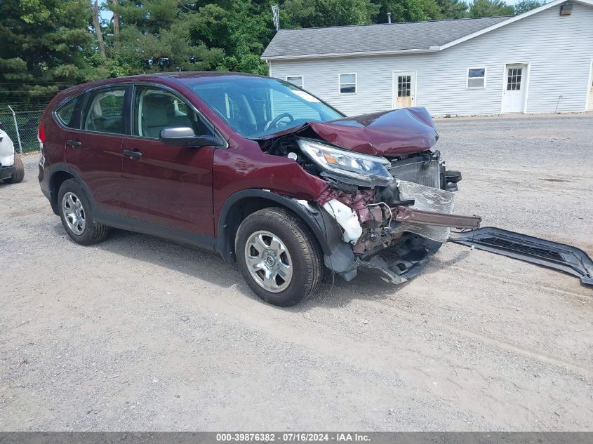 2015 HONDA CR-V LX