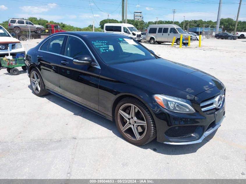 2015 MERCEDES-BENZ C 300 4MATIC/LUXURY 4MATIC/SPORT 4MATIC