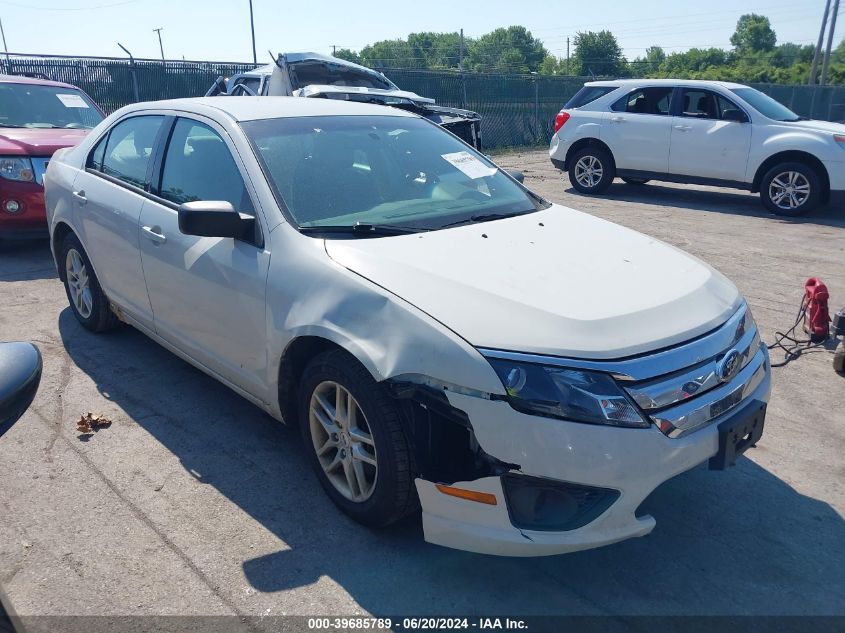 2012 FORD FUSION S