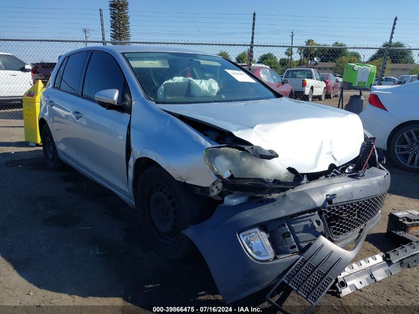 2012 VOLKSWAGEN GOLF 2.5L 4-DOOR