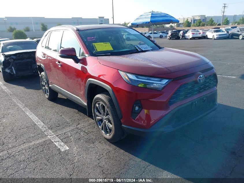 2022 TOYOTA RAV4 XLE PREMIUM HYBRID