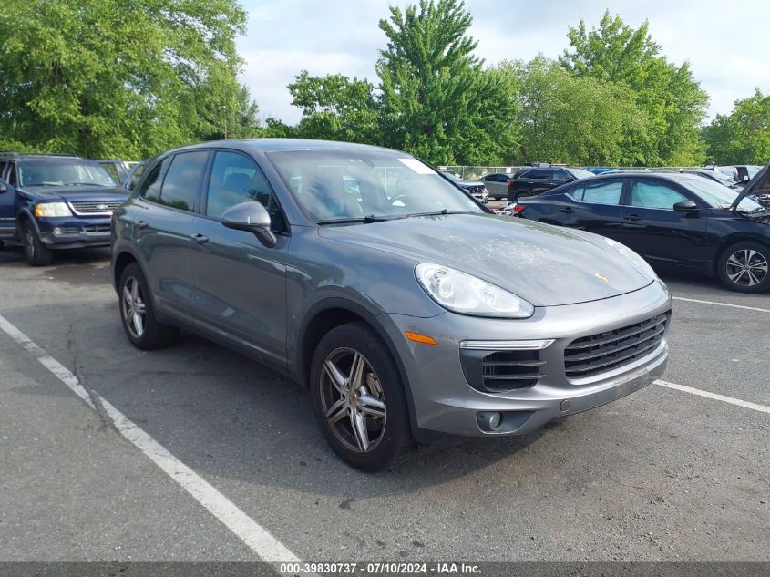 2016 PORSCHE CAYENNE S