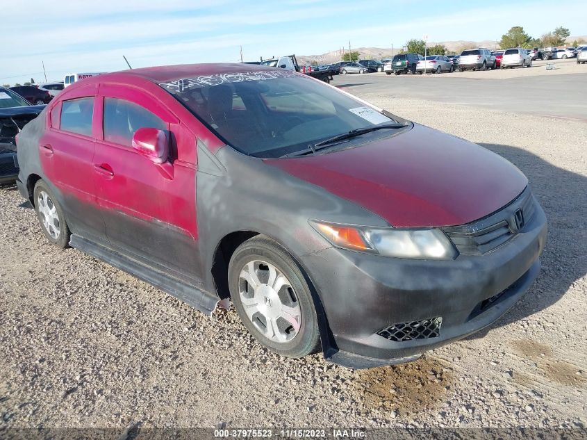 2012 HONDA CIVIC HYBRID