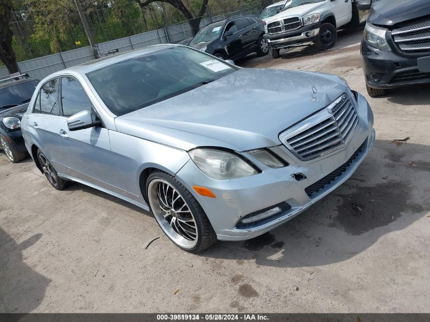 2013 MERCEDES-BENZ E 350 4MATIC