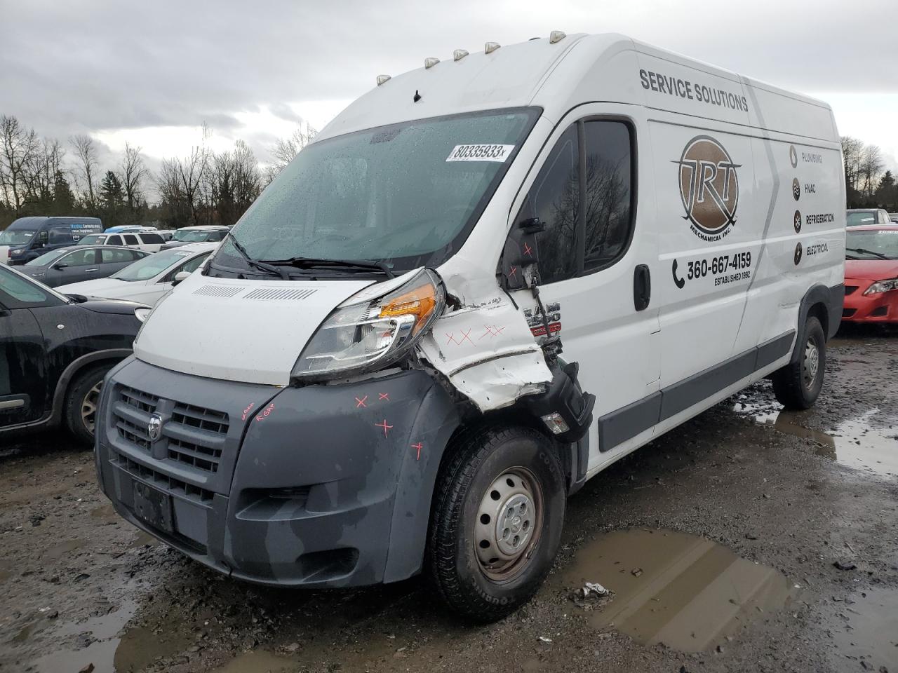 2017 RAM PROMASTER 2500 2500 HIGH