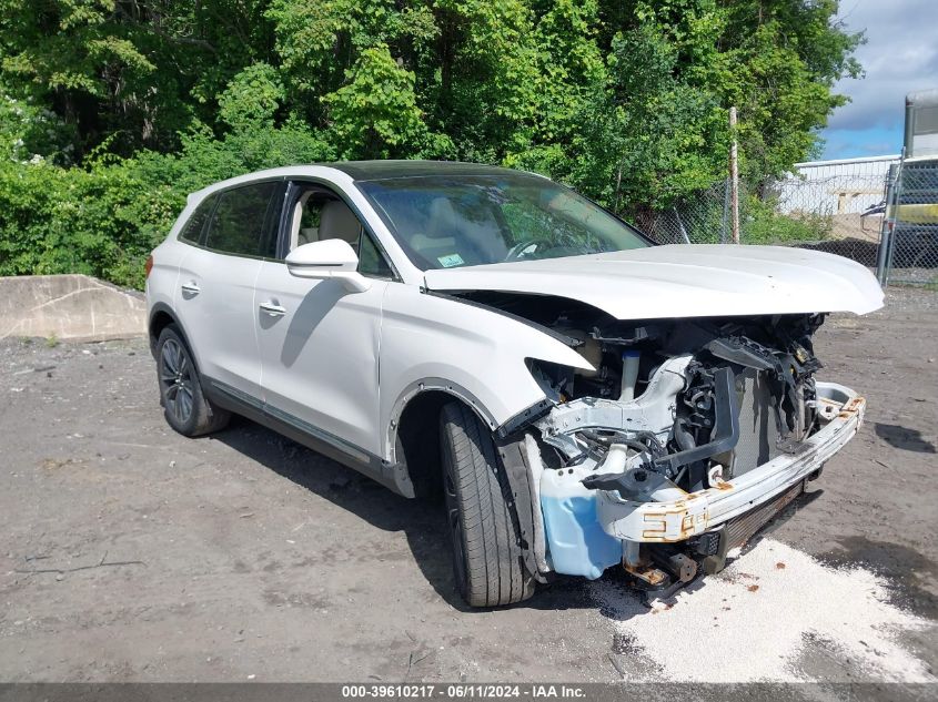 2016 LINCOLN MKX RESERVE