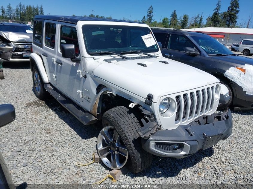 2020 JEEP WRANGLER UNLIMITED SAHARA 4X4