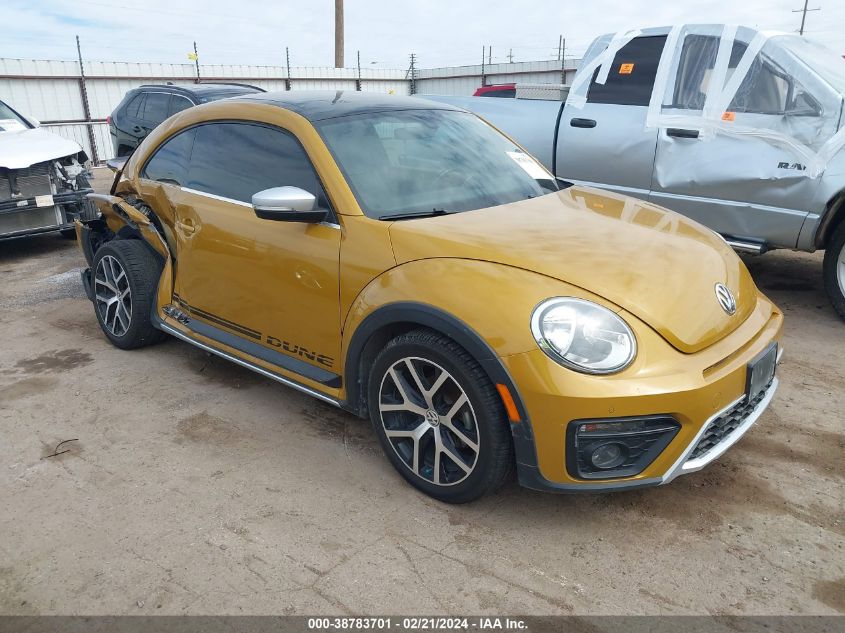 2017 VOLKSWAGEN BEETLE 1.8T DUNE