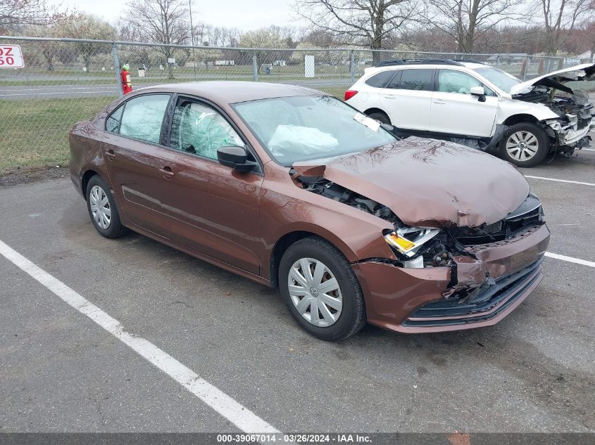 2016 VOLKSWAGEN JETTA 1.4T S