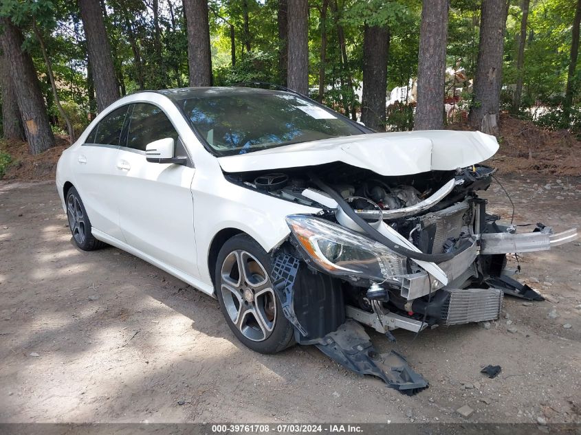 2014 MERCEDES-BENZ CLA 250 4MATIC